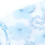 Polyester Tulle Fabric Roll 6cm Light Blue for DIY Crafts Sequined & Durable 6