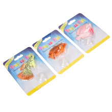 3 pezzi di decorazioni in silicone a tema pesci tropicali, tazza da 2,7 cm