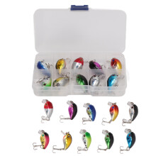 10 pièces mini-yeux 3D en ABS pour leurres de bass - multicolore