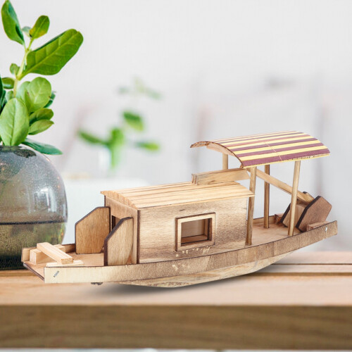 Wooden Ship Assembly Model DIY Kits Sailing Boat 2