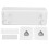 4m Stainless Steel Retractable Clothesline Wall Mount Laundry Drying Line 2