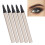 5Pcs Plastic Refillable Eyeliner Tubes 8ml with Brush DIY Mascara Bottles 14