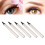 5Pcs Plastic Refillable Eyeliner Tubes 8ml with Brush DIY Mascara Bottles 16