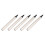 5Pcs Plastic Refillable Eyeliner Tubes 8ml with Brush DIY Mascara Bottles 15