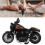 Electric Alloy Motorcycle Model Toy with Light 6
