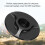 Aluminum Threadless Fork Headset Cover for MTB BMX Black 12