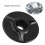 Aluminum Threadless Fork Headset Cover for MTB BMX Black 10