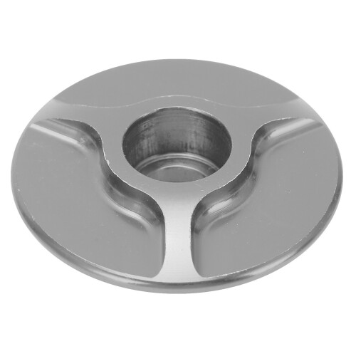 Ensemble de caches de jeu de direction avant en aluminium gris 2,8 cm 2