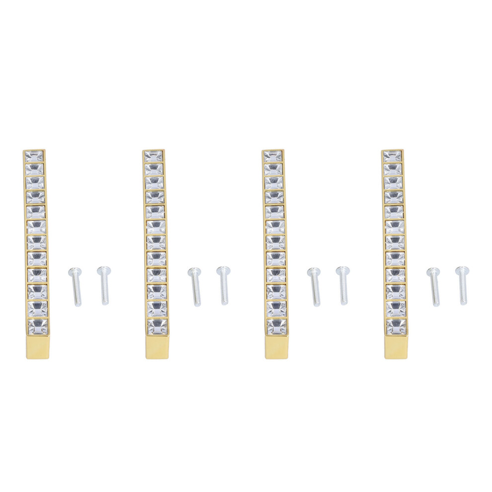 4Pcs/set Crystal Handle Modern Cabinet Door-image-OPC-PJQR7WF-NEW