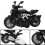 Electric Alloy Motorcycle Model Toy with Light 7
