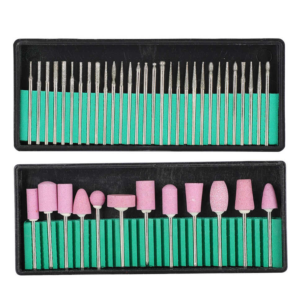 Nail Drill Bits Needle Set Nail Polishing Burr