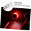 2pcs Mini In-line Small Nightlight Led Car Usb Atmosphere Light red 21