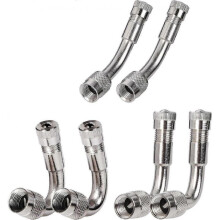 6 Pieces Valve Extenders Tire Stem Extension Angle Wheel Adapter for Car Motorcycle Bike Truck, 3 Kinds