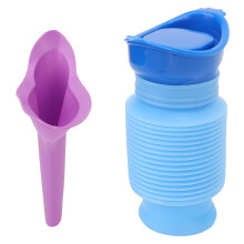 2pcs Retractable Urinal Portable Standing