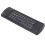 Clavier mini sans fil rétroéclairé avec télécommande noir 2xAAA 16
