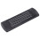 Clavier mini sans fil rétroéclairé avec télécommande noir 2xAAA 12