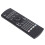 Clavier mini sans fil rétroéclairé avec télécommande noir 2xAAA 15