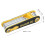 Kit de tournevis pliants 8-en-1, acier CV 12