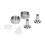 Stainless Steel Beer Keg Coupler Connector Fitting 5