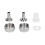 Stainless Steel Beer Keg Coupler Connector Fitting 1
