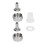 Stainless Steel Beer Keg Coupler Connector Fitting 10