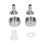 Stainless Steel Beer Keg Coupler Connector Fitting 2