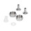 Stainless Steel Beer Keg Coupler Connector Fitting 3