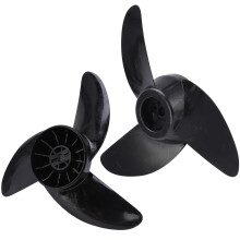 3-Blatt Propeller für Boot, aus technischem Kunststoff, elektrische rotierende Propeller für Thruster, 12V