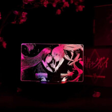 Yumeko x Mary Otaku Lamp  Kakegurui  Anime Lamp Figure Night Light, 16 Color RGB LED  Remote