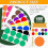 2 Inch Round Color Coding Sticker 10 Assorted Colors Circle Dot Labels Self-adhesive Colored Solid C 5