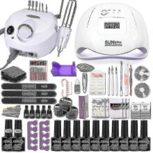 Art Set 120/80/54w Uv Led Lamp Gel Set Electric Art Set