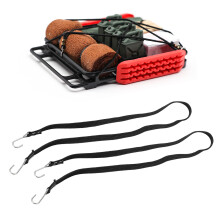 2 pièces Sangles élastiques pour bagages RC 35cm/13.8in noires