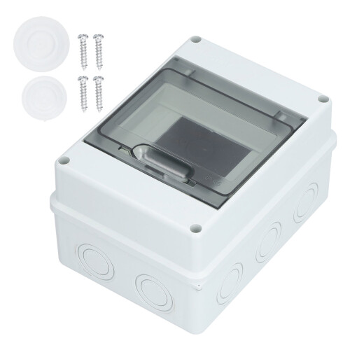 Boîte de distribution électrique IP65, transparente, usage intérieur 2