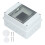 Boîte de distribution électrique IP65, transparente, usage intérieur 10