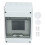 Boîte de distribution électrique IP65, transparente, usage intérieur 11