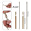 Dowsing Rods Copper 1 Pair Smooth Rotation Divining Rods Solid Copper Rods Dowsing Rods Spiritual Wi 7