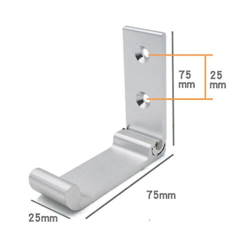Folding Hooks Wall Towel Hooks Clothes Hooks 90  Foldable 5 Pieces 2