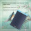 8.5" LCD Digital Writing Tablet Portable Blue with Pen 11