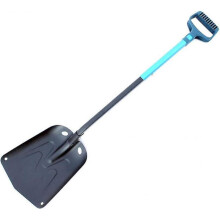 Folding Car Snow Shovel Aluminum Alloy Shovel Spade with Long Handle for Car, Home And Travel