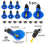 8 Pcs, Plastic Chicken Waterer, Automatic Chicken Waterer, Chicken Waterer, Blue Chicken Waterer 18