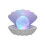 Pearl Shell Night Light Color Changing LED Seashell Desktop Decorative Light Bedroom Bedside Table Light Shell Gift 1