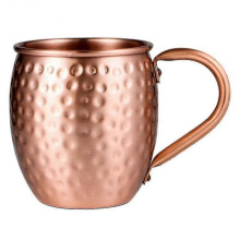 530ml 100% Pure Copper Mug Moscow Mule Mug Drum Cup Cocktail Cup Pure Copper Mug Restaurant Bar Col