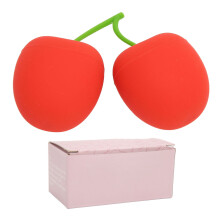 Lip Plumper Tool Soft Silicone Cherry Shaped Oval