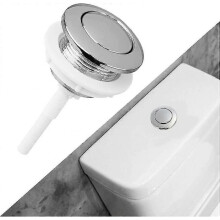 Flush Button, 38mm Push Button for Bathroom And Wc Water Saving Device - Suitable for Toilet Cistern
