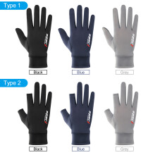 Guanti da pesca antiscivolo Tipo 1/2, 18-23 cm, blu