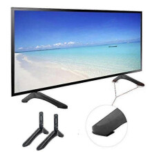 Universal Table Top Tv Pedestal Stand Mount Tv Feet Base for 32"-65" 45kg Tv