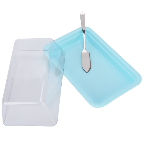 Rectangular Butter Cutting Box with Lid Portable 2