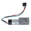 JGY-370 Motore con riduttore a vite senza fine e encoder 24V asse 6x14mm 4