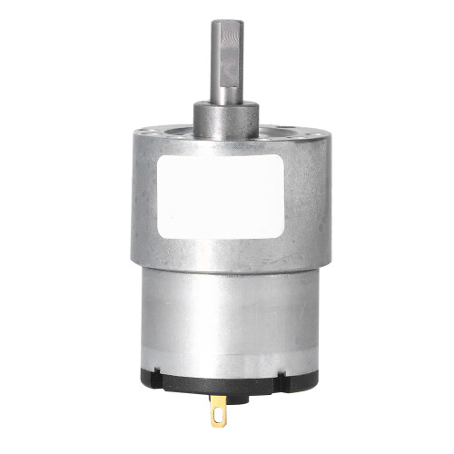 Motore a ingranaggi in rame DC24V CW CCW, albero da 6 mm 1