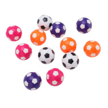 12 Stück Mehrfarbige Indoor Tischfußball Spiele Ersatz-Tabletop-Spiel Fußballball